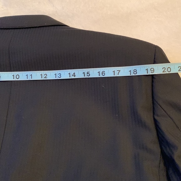 Coppley men’s black pin stripped suit - Picture 5 of 12